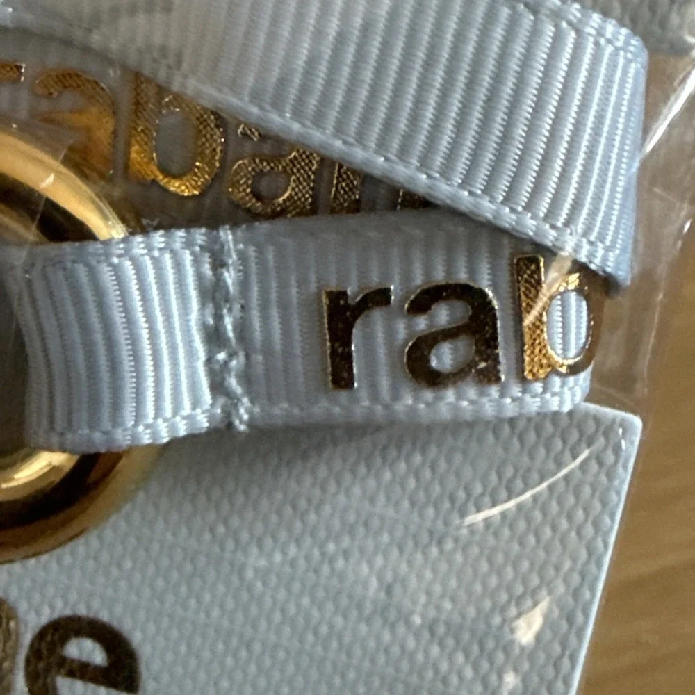 Paco Rabanne Million Gold Ribbon &‎ Chain Link Bracelet RARE NWT